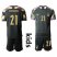 Italy #21 Donnarumma Black Goalkeeper Kid Soccer Country Jersey