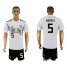 Germany #5 HUMMELS Home 2018 FIFA World Cup Soccer Jersey