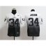 Nike Las Vegas Raiders #34 Bo Jackson White/Black Mens Stitched NFL Elite Fadeaway Fashion Jersey