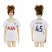 Womens Tottenham Hotspur #45 Walkes Home Soccer Club Jersey