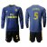 Arsenal #5 Gabriel Blue Long Sleeves Soccer Club Jersey