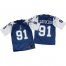 Nike Dallas Cowboys #91 L. P. Ladouceur Navy Blue/White Throwback Mens Stitched NFL Elite Jersey