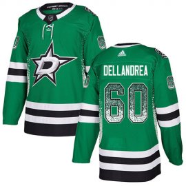 Adidas Dallas Stars #60 Ty Dellandrea Green Home Authentic Drift Fashion Stitched NHL Jersey