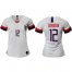 Womens USA #1 Howard Home Soccer Country Jersey