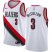 Mens Nike Portland Trail Blazers #3 C.J. McCollum White NBA Swingman Association Edition Jersey