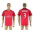 Paris Saint-Germain #3 Kimpembe Red Soccer Club Jersey