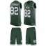 Nike New York Jets #82 Jamison Crowder Green Team Color Mens Stitched NFL Limited Tank Top Suit Jersey