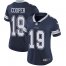 Nike Dallas Cowboys #19 Amari Cooper Navy Blue Team Color Womens Stitched NFL Vapor Untouchable Limited Jersey
