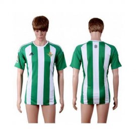Real Betis Blank Home Soccer Club Jersey