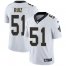 Nike New Orleans Saints #51 Cesar Ruiz White Mens Stitched NFL Vapor Untouchable Limited Jersey