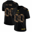 Arizona Cardinals Custom Mens Black Nike Flocked Lightning Vapor Limited NFL Jersey