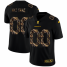 Arizona Cardinals Custom Mens Black Nike Flocked Lightning Vapor Limited NFL Jersey