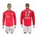 Bayern Munchen #17 Boateng Home Long Sleeves Soccer Club Jersey