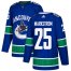 Adidas Vancouver Canucks #25 Jacob Markstrom Blue Home Authentic Youth Stitched NHL Jersey