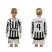 Juventus #4 Caceres Home Long Sleeves Kid Soccer Club Jersey