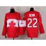 Olympic 2014 CA. #22 Jamie Benn Red Stitched NHL Jersey