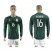 Mexico #16 H.Herrera Home Long Sleeves Soccer Country Jersey
