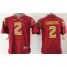Youth Florida State Seminoles #2 Deion Sander Red Limited Stitched NCAA Jersey