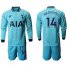 Tottenham Hotspur #14 Nkoudou Third Long Sleeves Soccer Club Jersey