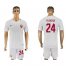 Roma #24 Florenzi Away Soccer Club Jersey