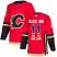 Adidas Calgary Flames #11 Mikael Backlund Red Home Authentic USA Flag Stitched NHL Jersey