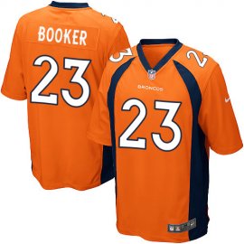 Nike Denver Broncos #23 Devontae Booker Orange Team Color Youth Stitched NFL New Elite Jersey