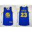 Warriors #23 Draymond Green Blue Stitched Revolution 30 NBA Jersey