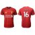 Liverpool #16 Grujic Red Home Soccer Club Jersey