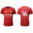 Liverpool #16 Grujic Red Home Soccer Club Jersey