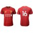Liverpool #16 Grujic Red Home Soccer Club Jersey