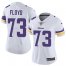 Nike Minnesota Vikings #73 Sharrif Floyd White Womens Stitched NFL Vapor Untouchable Limited Jersey