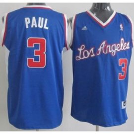 Los Angeles Clippers 3 Chris Paul Blue Swingman Jersey Cheap