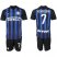 Inter Milan #7 Kondogbia Home Soccer Club Jersey