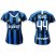 Womens Inter Milan #44 Perisic Home Soccer Club Jersey