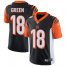 Nike Cincinnati Bengals #18 A.J. Green Black Team Color Mens Stitched NFL Vapor Untouchable Limited Jersey
