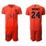 Paris Saint-Germain #24 Nkunku Away Jordan Soccer Club Jersey