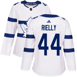 Adidas Toronto Maple Leafs #44 Morgan Rielly White Authentic 2018 Stadium Series Womens Stitched NHL Jersey