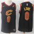 Mens Nike Cleveland Cavaliers #0 Kevin Love Black NBA Swingman Statement Edition Jersey