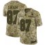 Nike Dallas Cowboys #87 Geoff Swaim Camo Mens Stitched NFL Limited 2018 Salute To Service Jersey