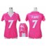 Nike Denver Broncos #7 John Elway Pink Draft Him Name & Number Top Womens Stitched NFL Elite Jersey