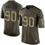 Nike Dallas Cowboys #90 Demarcus Lawrence Green Mens Stitched NFL Limited 2015 Salute to Service Jersey