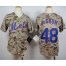 New York Mets #48 Jacob DeGrom Camo Alternate Cool Base Stitched Youth MLB Jersey