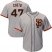 San Francisco Giants #47 Johnny Cueto Grey Road 2 Cool Base Stitched Youth MLB Jersey