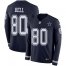 Nike Dallas Cowboys #80 Blake Bell Navy Blue Team Color Youth Stitched NFL Limited Therma Long Sleeve Jersey
