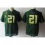 Kids Oregon Ducks 21 LaMichael James Green NCAA Jerseys