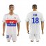 Lyon #18 Fekir Home Soccer Club Jersey