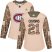 Adidas Montreal Canadiens #21 Nick Cousins Camo Authentic 2017 Veterans Day Womens Stitched NHL Jersey