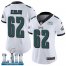Nike Philadelphia Eagles #62 Jason Kelce White Super Bowl LII Womens Stitched NFL Vapor Untouchable Limited Jersey