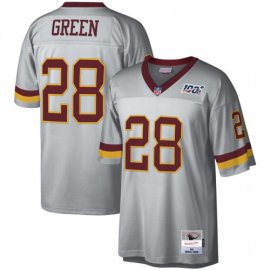 Washington Football Team #28 Darrell Green Mitchell & Ness NFL 100 Retired Player Platinum Jersey