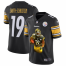 Pittsburgh Steelers #19 JuJu Smith-Schuster Mens Nike Player Signature Moves Vapor Limited NFL Jersey Black